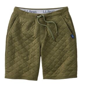 Men's L.L. Bean Olive Quilted Shorts